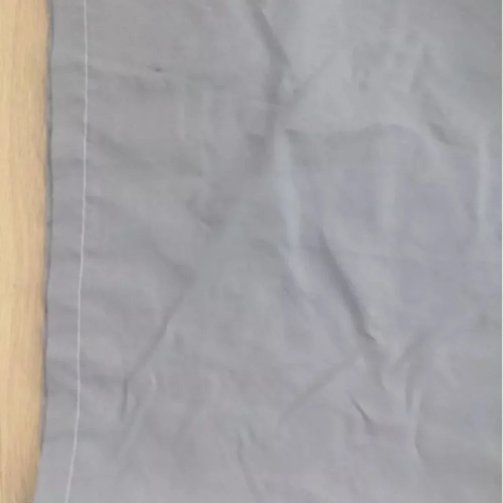 2 Pairs: IKEA Curtain VIVAN Gray Sheer Panel Window with Hardware Hemmed 79 x 55